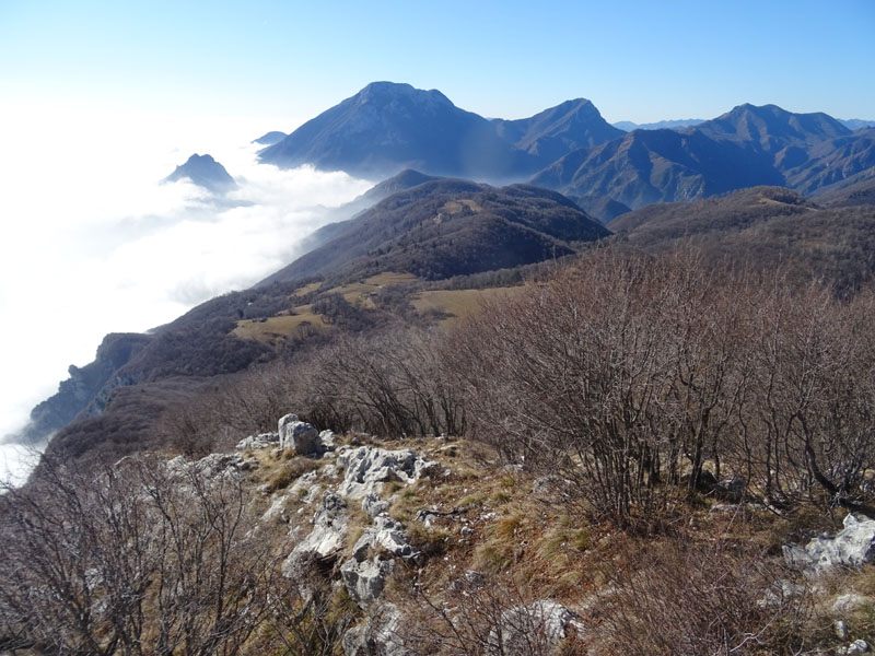 Cima Comer m.1280 e Cima Denervo m.1463 - Gargnano (BS)